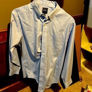 Men’s Joseph, a bank dress shirt, worn one time